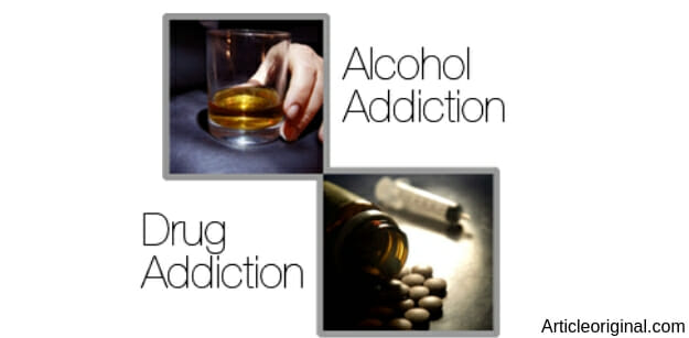 alcohol or drug addiction
