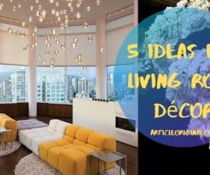5 ideas for living room décor