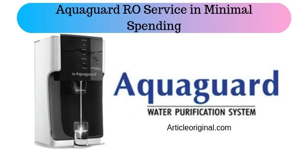 Aquaguard RO Service in Minimal Spending
