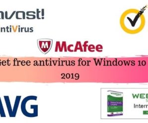 Get free antivirus for Windows 10 2019