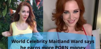 World Celebrity Maitland Ward says he earns more PORN money