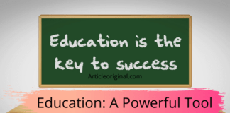 Education_ A Powerful Tool
