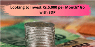 Looking to Invest Rs.5,000 per Month_ Go with SDP