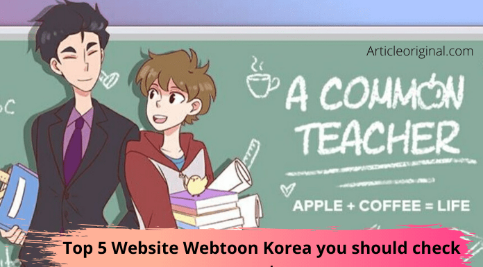 Top 5 Website Webtoon Korea you should check out