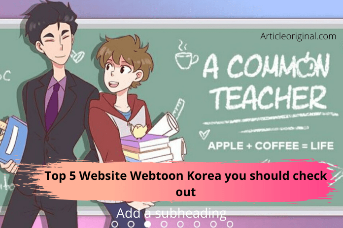 Top 5 Website Webtoon Korea you should check out